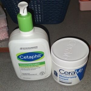 ☃️ Cetaphil and CeraVe Moisturizing Lotion Set